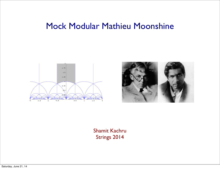 mock modular mathieu moonshine
