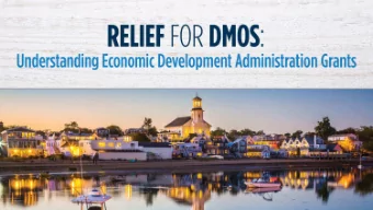 U.S. Department of Commerce  EDAs CARES Act Recovery Assistance Overview  Mr. Dana Gartzke