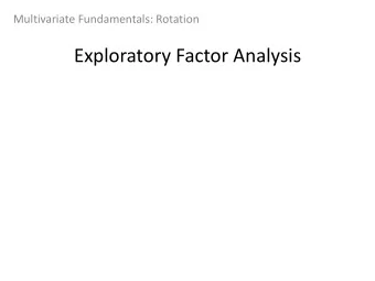Exploratory Factor Analysis PCA Analysis  A Review  Precipitation  Temperature  Ecosystems  PCA