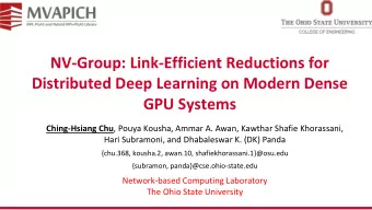 NV-Group: Link-Efficient Reductions for  Distributed Deep Learning on Modern Dense  GPU Systems