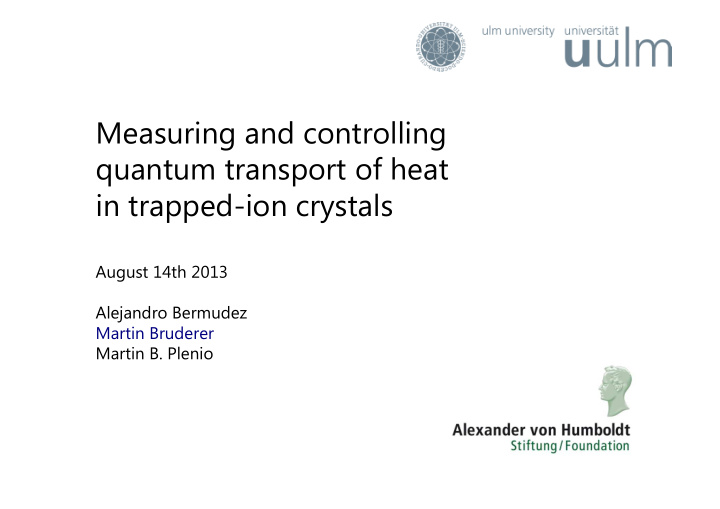 measuring and controlling quantum transport of heat in