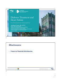 diabetes treatment and heart failure
