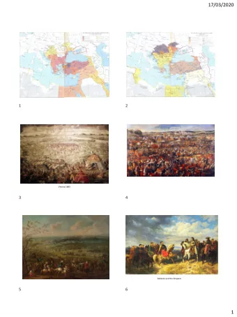 17/03/2020  1  2  Vienna 1683  3  4  Sobieski and the Emperor  5  6  1  17/03/2020  7  8  9  10  11