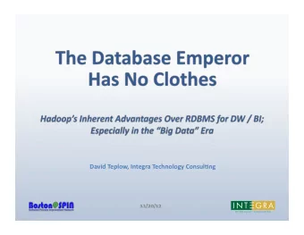 David  Teplow,  Integra  Technology  Consul9ng    11/20/12    11/20/12  -