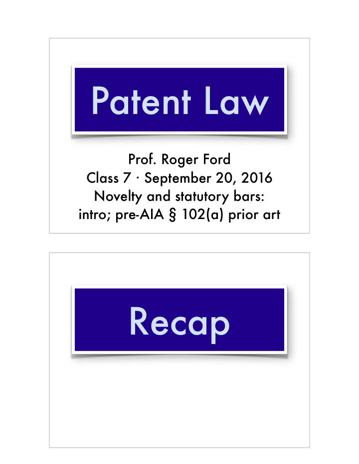 patent law