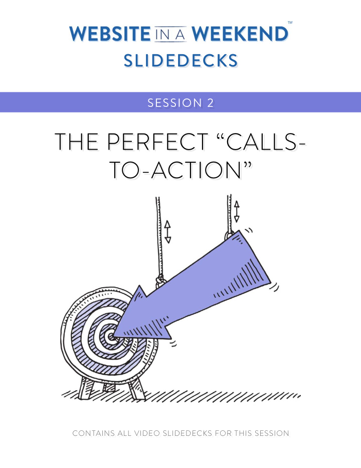 the perfect calls to action