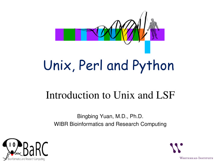 unix perl and python