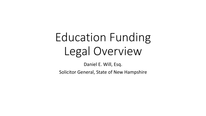 legal overview