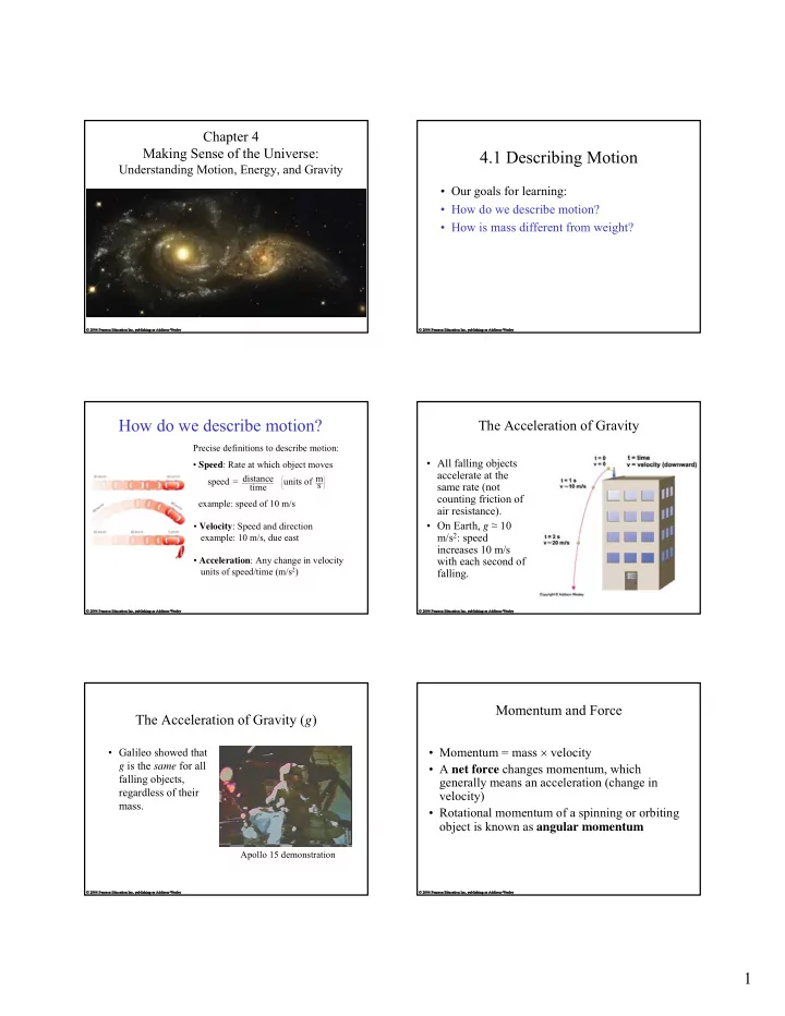 4 1 describing motion