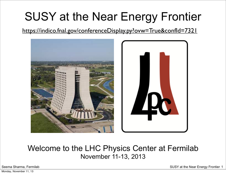 susy at the near energy frontier