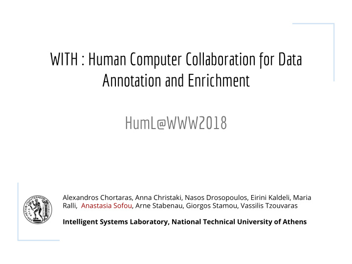 with human computer collaboration for data annotation and