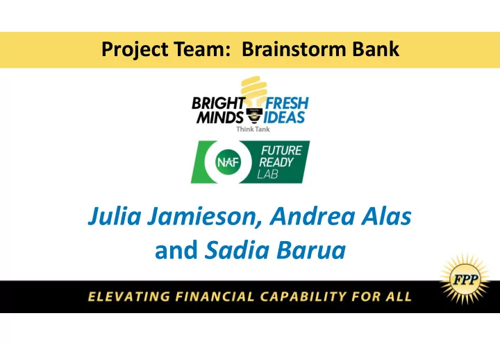 julia jamieson andrea alas and sadia barua reforming