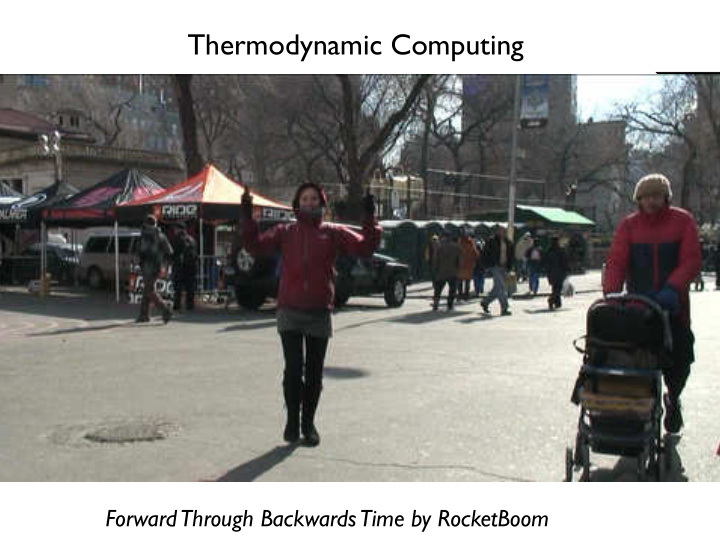 thermodynamic computing
