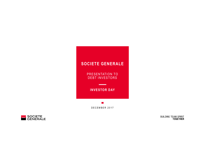 societe generale