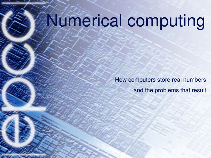 numerical computing