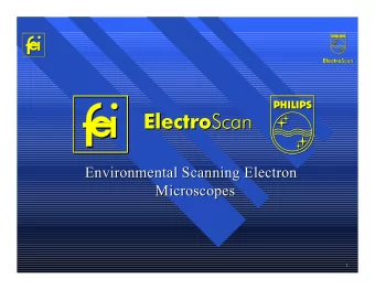 Electro Scan  Electro  Scan  Environmental Scanning Electron  Environmental Scanning Electron