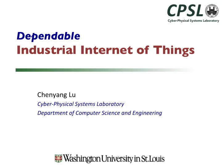industrial internet of things