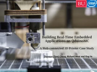 B  u  i  l  d  i  n  g  R  e  a  l  -  T  i  me  E  mb  e  d  d  e  d  A  p  p  l  i  c  a  t  i  o