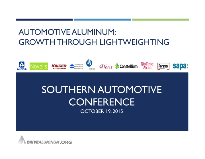 southern automotive conference