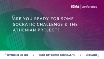 ATHENIAN PROJECT?  The Athenian Project  We will transmit  Connection.  this city not only