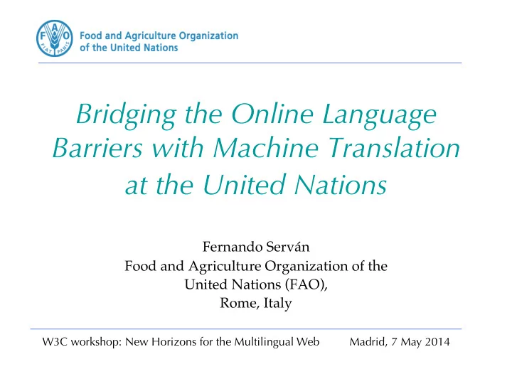 about fao