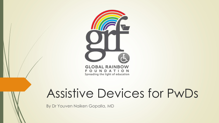 assistive devices for pwds