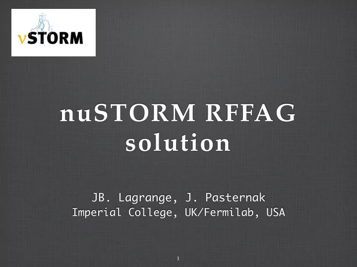 nustorm rffag solution