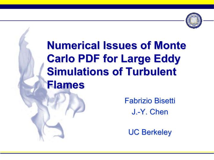 numerical issues of monte numerical issues of monte carlo
