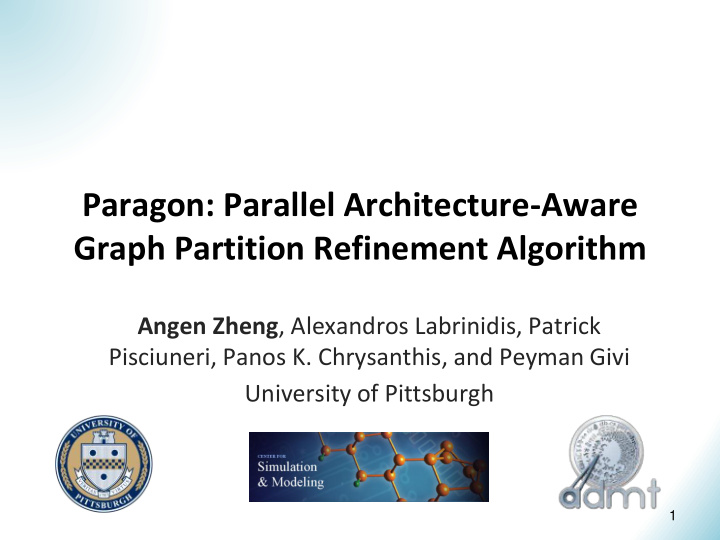 graph partition refinement algorithm