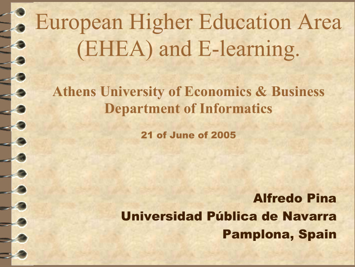 european higher education area ehea and e learning