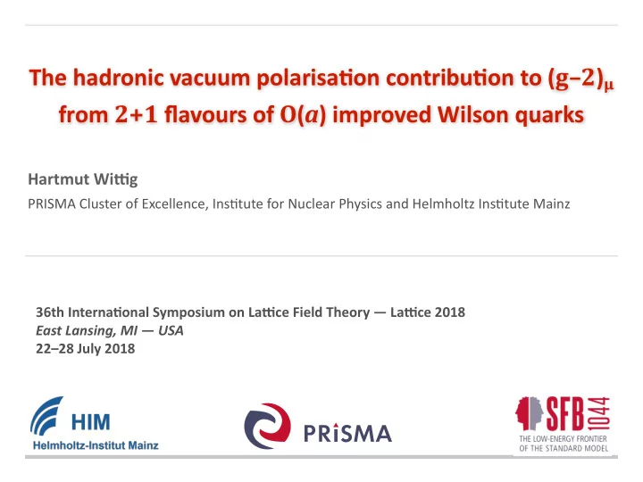 from 2 1 flavours of o a improved wilson quarks