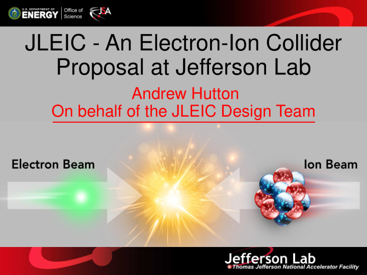 jleic an electron ion collider proposal at jefferson lab