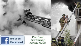 Augusta Maine  Short Handed  Firefighting  National Volunteer Fire Council  Concord North Carolina
