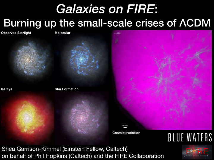 galaxies on fire