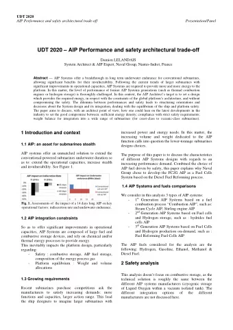 UDT 2020  AIP Performance and safety architectural trade-off  Damien LELANDAIS  System Architect