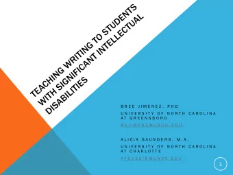 1  OBJECTIVES  Writ  iting an  and  d Readi  ading  Stag  ages o  s of Writin  ing  6