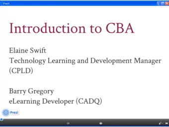 End of  presentation