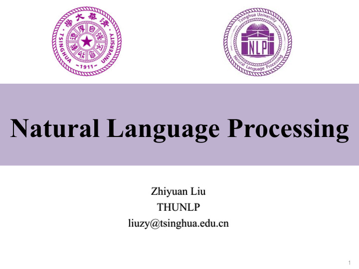 natural language processing