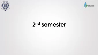 2 nd semester  Topic 22:  Talking about the arts  For many people there is nothing more highbrow