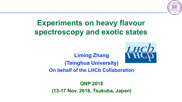 experiments on heavy flavour spectroscopy and exotic