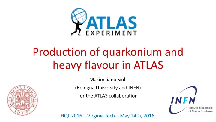 heavy flavour in atlas