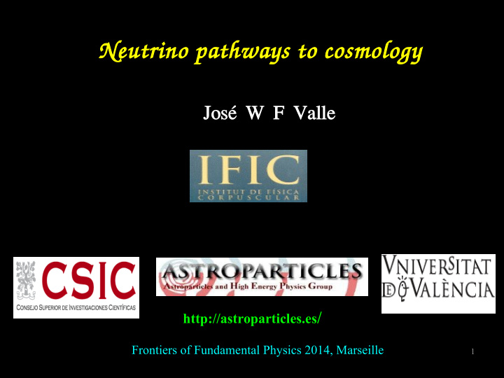 neutrino pathways to cosmology neutrino pathways to
