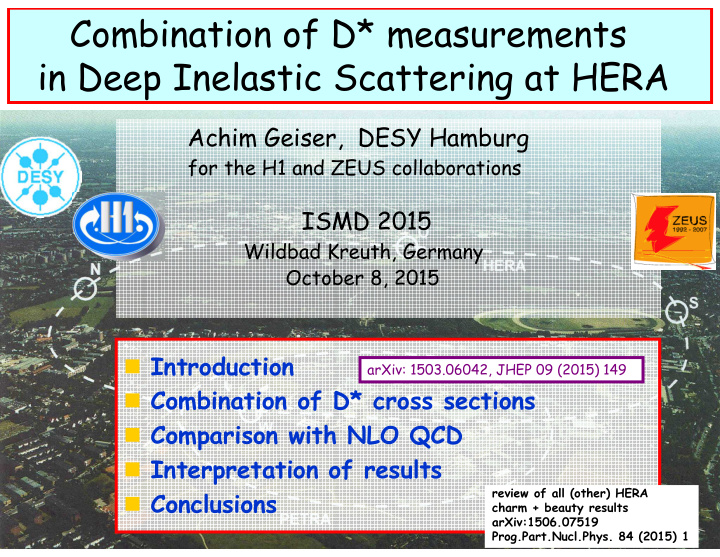 combination of d measurements in deep inelastic