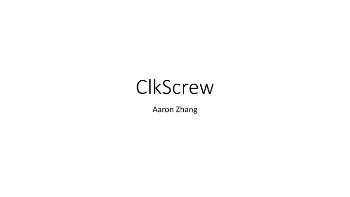 clkscrew