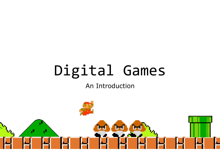 digital games