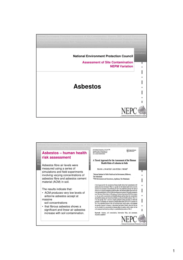 asbestos