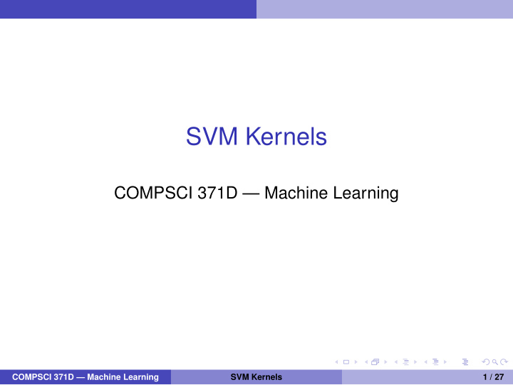 svm kernels