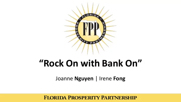 rock on with bank on