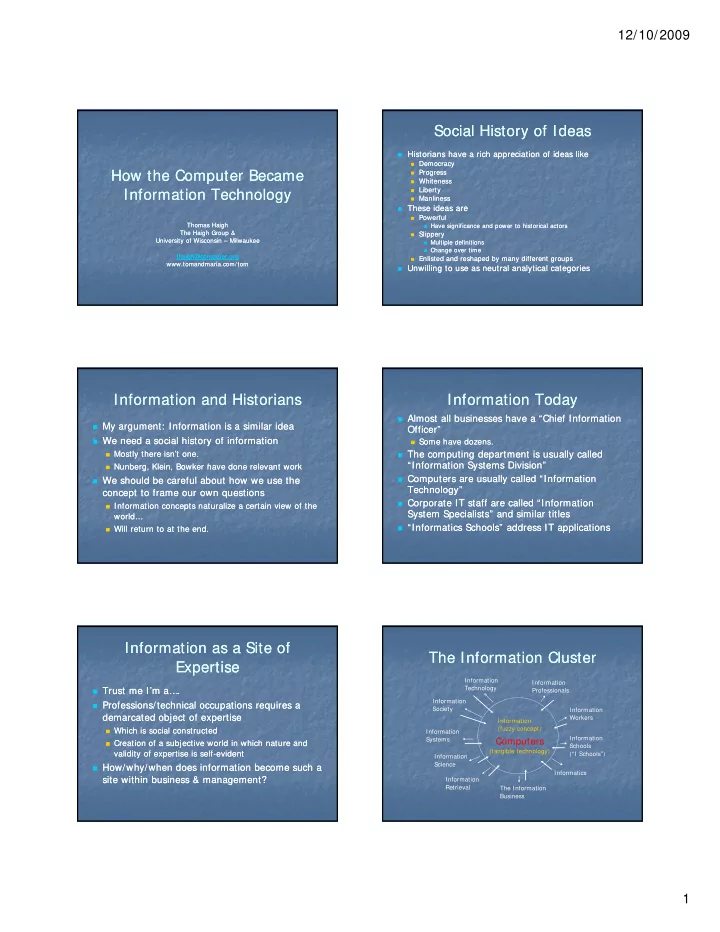 social history of ideas social history of ideas
