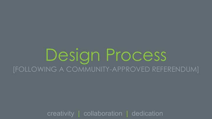 design process